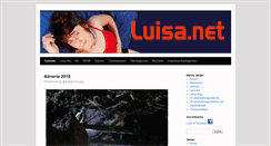 Desktop Screenshot of luisa.net
