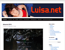 Tablet Screenshot of luisa.net