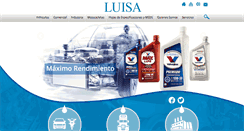 Desktop Screenshot of luisa.com.gt